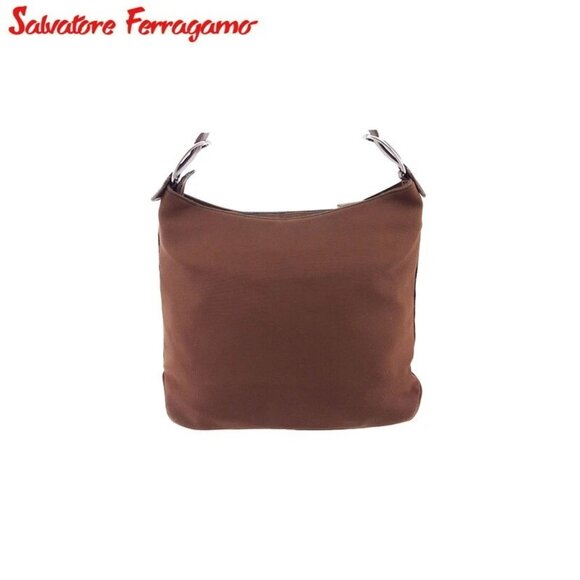 Salvatore Ferragamo Shoulder Bag Authentic Used - Picture 1 of 9